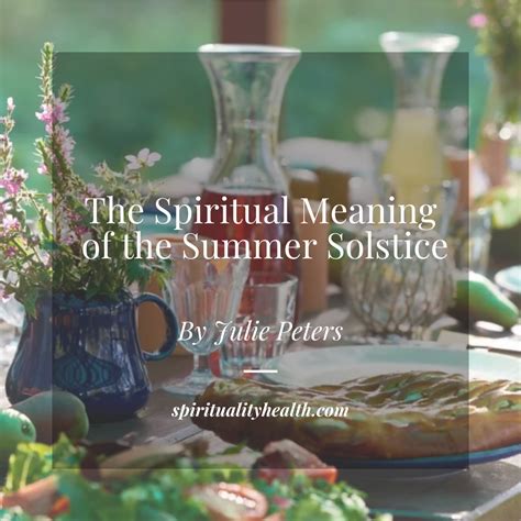 spiritual meaning of summer solstice